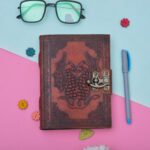Dragon Spirit Handmade Red Leather Journal - AllHandmadeGoods