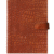 Rustic Brown Croc-Pattern Leather Journal - AllHandmadeGoods