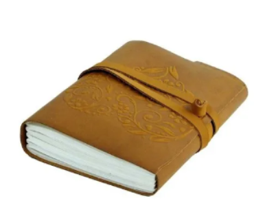 Golden Tan Handmade Leather Journal