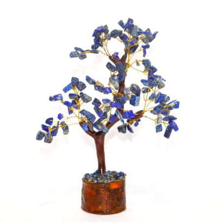 Lapis Lazuli crystal gemstone tree for vastu, feng shui, and home decor