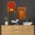 Set of Two Wall Paintings for Wall Dacoration Golden Framed Wall Paintings for Living Room & Bedroom Wall Art for Home Decoration & Office Wall Décor (14x11 inch CH-GD2-18) - AllHandmadeGoods