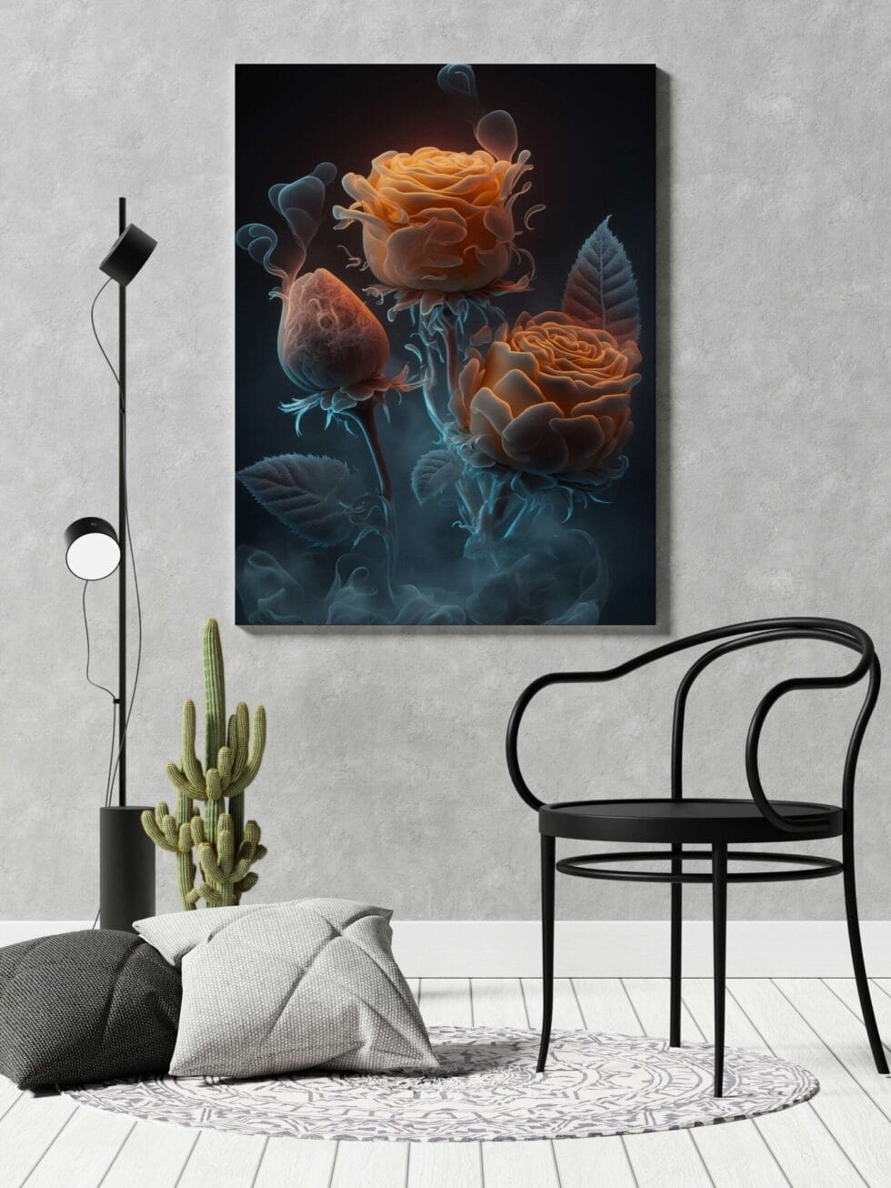 Elegant Canvas Wall Art for Stylish Living Rooms - AllHandmadeGoods