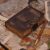 Classic Antique Lock Leather Journal – Dark Brown - AllHandmadeGoods