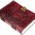 Pentagram Spellbook Vintage Red Leather Diary - AllHandmadeGoods