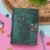 Forest Owl Embossed Green Leather Journal - AllHandmadeGoods