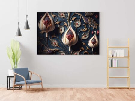 Elegant Framed Canvas Paintings for Home Interiors