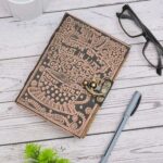 Best Friends Forever Handmade Leather Journal - AllHandmadeGoods