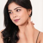 Women's Rose Gold Color Danglers Earrings for Women Party Wear - AllHandmadeGoods
