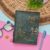 Floral Vine Emerald Leather Journal - AllHandmadeGoods