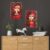 Set of Two Wall Paintings for Wall Dacoration Golden Framed Wall Paintings for Living Room & Bedroom Wall Art for Home Decoration & Office Wall Décor (14x11 inch CH-GD2-12) - AllHandmadeGoods