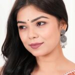 Earrings for Women Traditional Silver AZ838-OXidised Jhumka Set | German Silver Chand Baliyan & Jhumkas Earrings | Birthday & Anniversary Gift -AZ838-OX-ER30 - AllHandmadeGoods