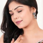 Earrings for Women Traditional Silver AZ838-OXidised Jhumka Set | German Silver Chand Baliyan & Jhumkas Earrings | Birthday & Anniversary Gift - AllHandmadeGoods
