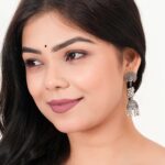 Women's Indian Bollywood Stylish AZ838-OXidised Earrings Traditional Ethnic Jhumka/Jhumki Earrings for Women Unique Design -AZ838-OX-ER7 - AllHandmadeGoods