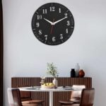 Wooden Silent Non-Ticking Wall Clock for Home Stylish Latest Designer Wall Clock for Home Living Room Bedroom Office Hall - AllHandmadeGoods