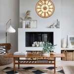 Wooden Silent Non-Ticking Wall Clock for Home Stylish Latest Designer Wall Clock for Home Living Room Bedroom Office Hall - AllHandmadeGoods