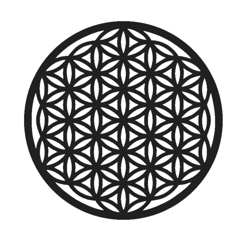 Contemporary geometric metal wall art for living room or office decoration.”