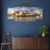 City nightscape digital wall painting featuring Sydney Opera House – luxury art decor for stylish interiors.