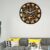 Wooden Silent Non-Ticking Wall Clock for Home Stylish Latest Designer Wall Clock for Home Living Room Bedroom Office Hall - AllHandmadeGoods