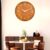 Wooden Silent Non-Ticking Wall Clock for Home Stylish Latest Designer Wall Clock for Home Living Room Bedroom Office Hall - AllHandmadeGoods