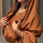 Women's Georgette Sequence Moti Work Straight Kurti With Salwar and Dupatta Set - AllHandmadeGoods