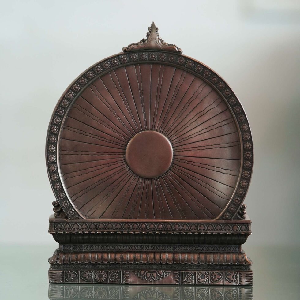 Handcrafted bronze Lord Shiva family statue with Parvati and Ganesha, traditional Diwali festive home decor