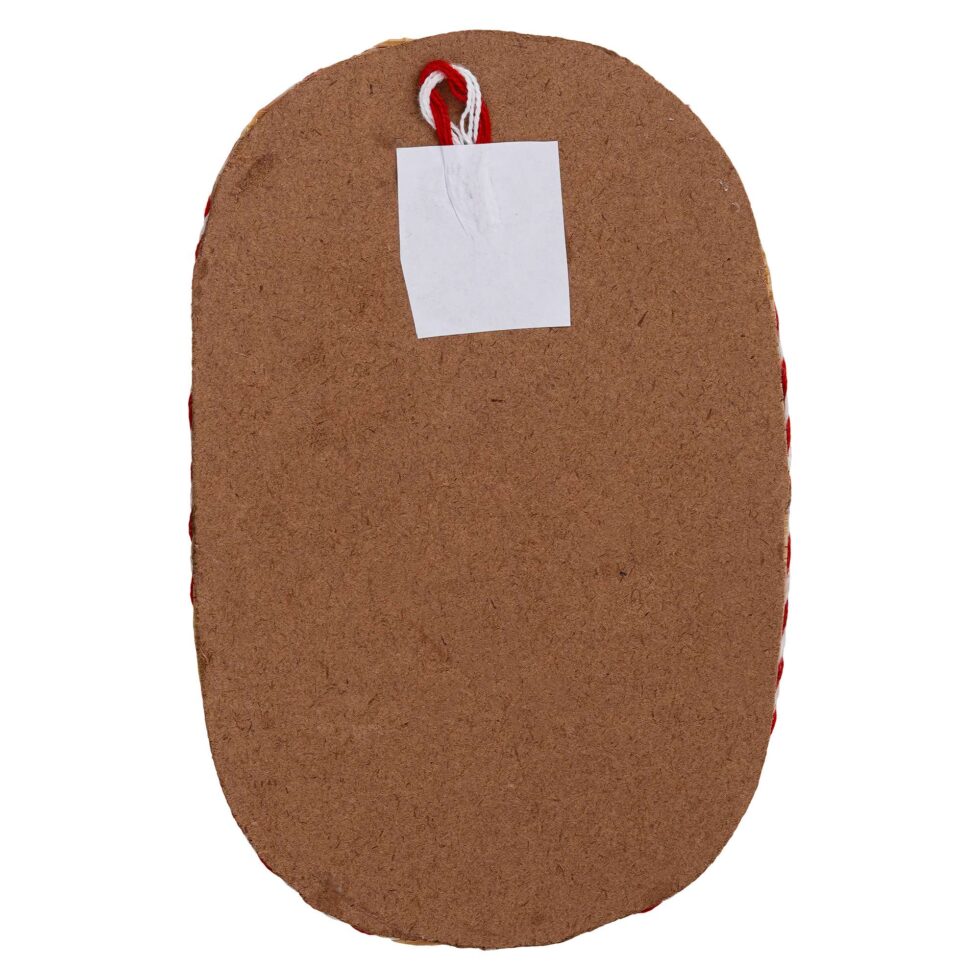 Eco-friendly bamboo wall hanging with Lord Hanuman design, ideal for Diwali decoration and gifting